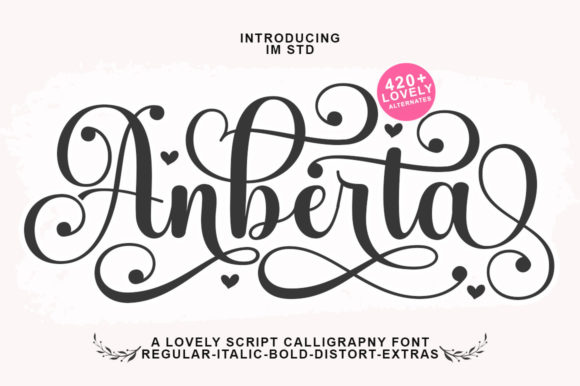 Anberta Font Poster 1