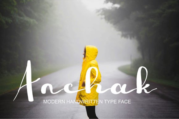 Anchak Font Poster 1