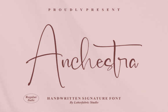 Anchestra Font Poster 1