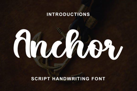 Anchor Font Poster 1