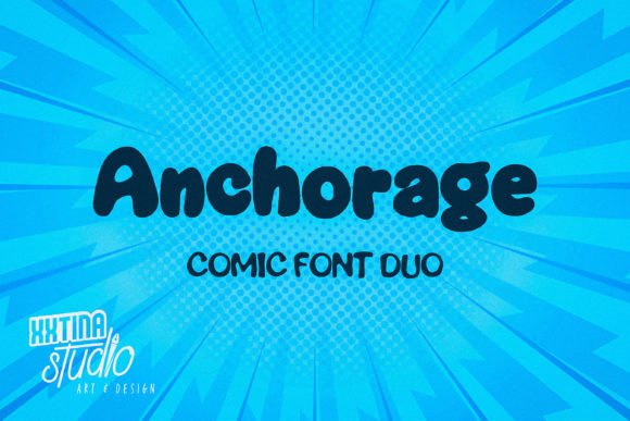 Anchorage Font Poster 1