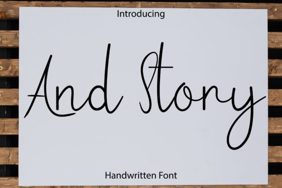 And Story Font