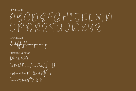 Andalante Font Poster 13