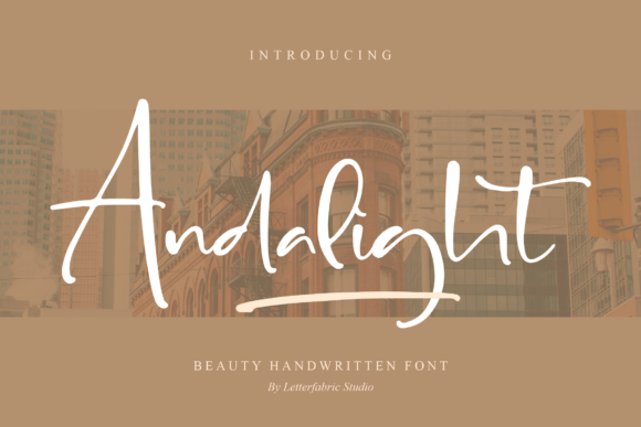 Andalight Font Poster 1