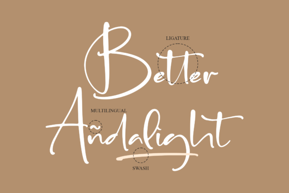 Andalight Font Poster 12