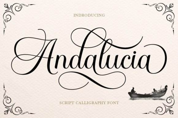 Andalucia Font Poster 1