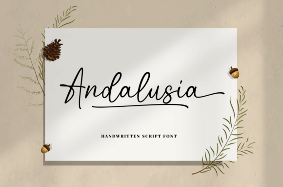 Andalusia Font Poster 1