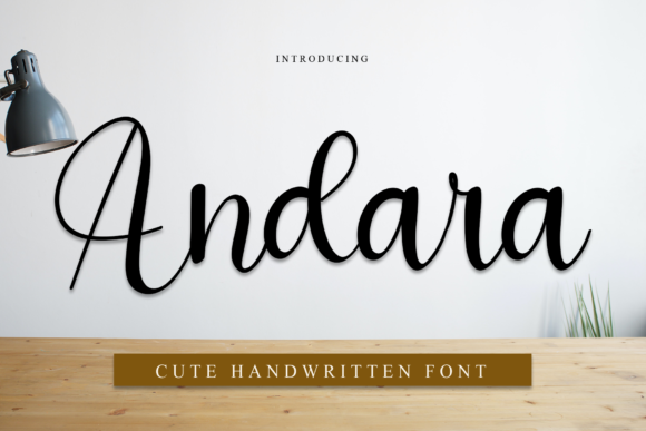 Andara Font Poster 1