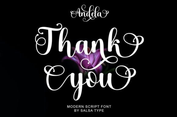 Andela Font Poster 7