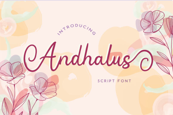 Andhalus Font Poster 1