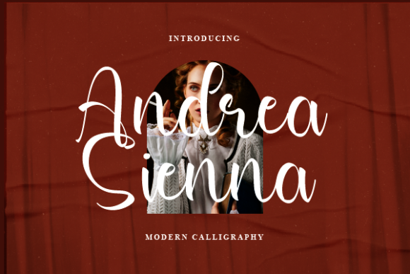 Andrea Sienna Font Poster 1