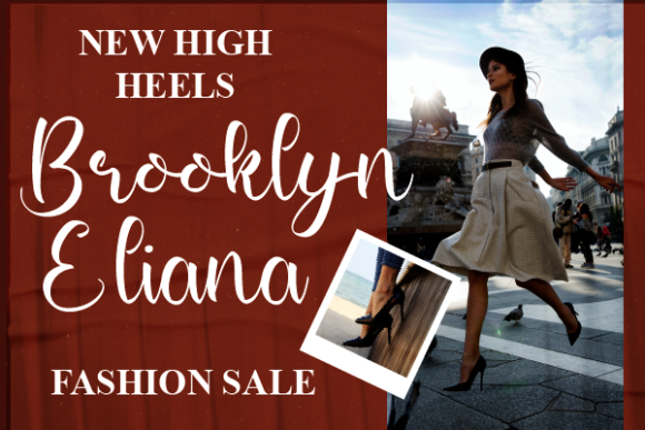 Andrea Sienna Font Poster 9