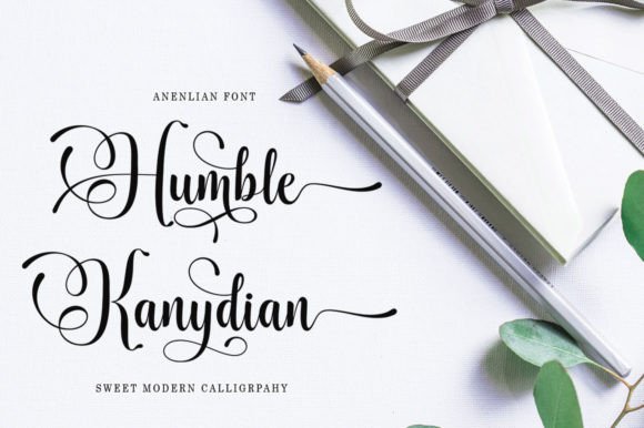 Anenlian Font Poster 3