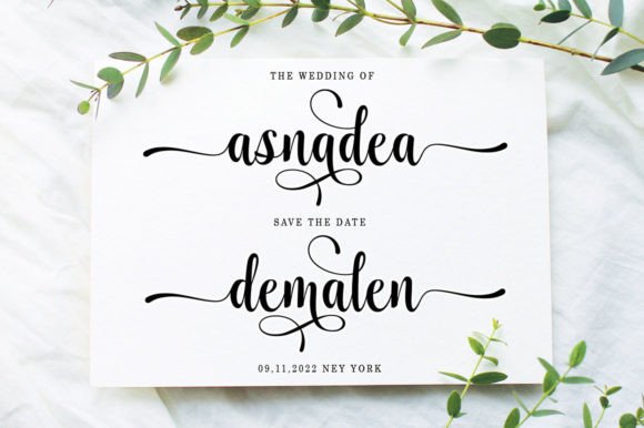 Anenlian Font Poster 4