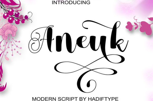 Aneuk Font Poster 1