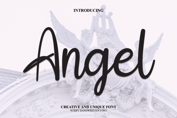 Angel Font Poster 1