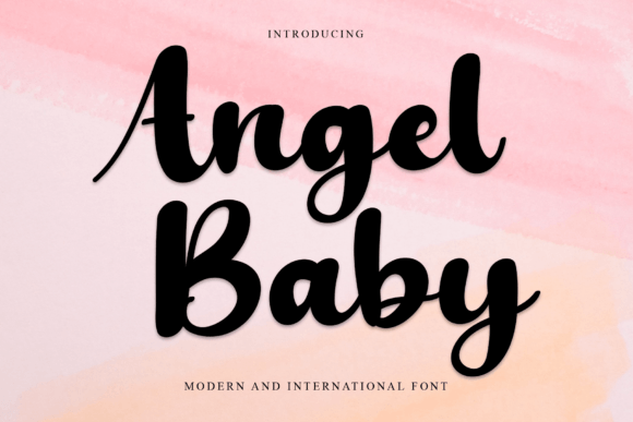 Angel Baby Font