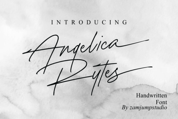 Angelica Rytes Font Poster 1