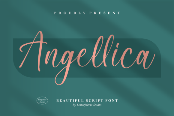Angellica Font Poster 1