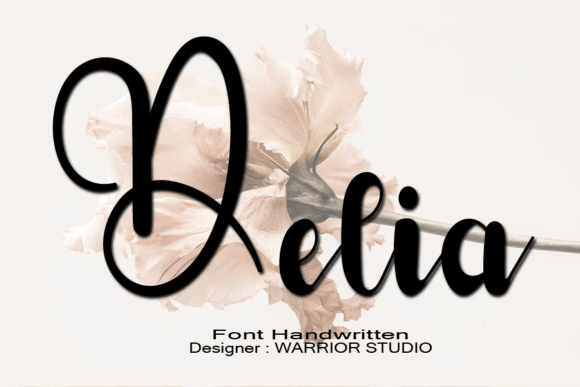 Anime Font Poster 3