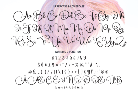 Anime Font Poster 7