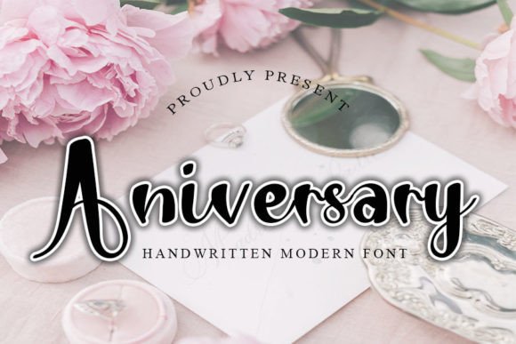 Aniversary Font Poster 1