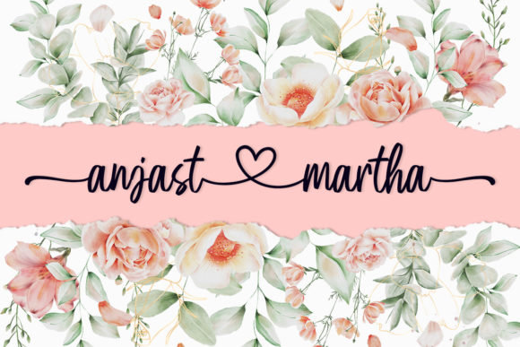 Anjast Martha 1 Font
