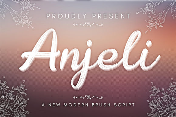 Anjeli Font Poster 1