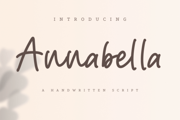 Annabella Font Poster 1