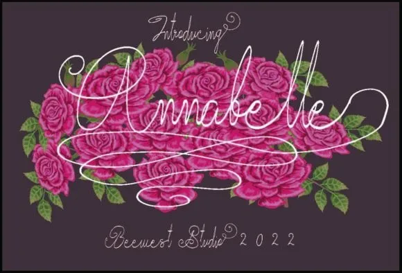 Annabelle Font Annabelle Font Poster 1