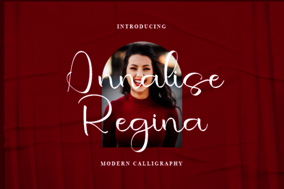 Annalise Regina Font Poster 1