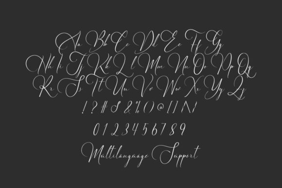 Anniversary Day Font Poster 3
