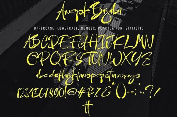 Anqok Bajabi Font Poster 10