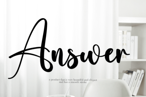 Answer Font