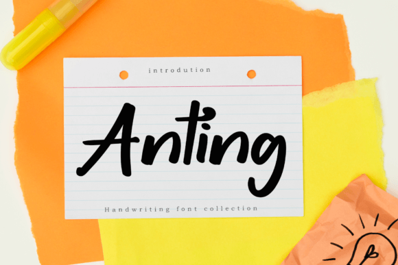 Anting Font Poster 1