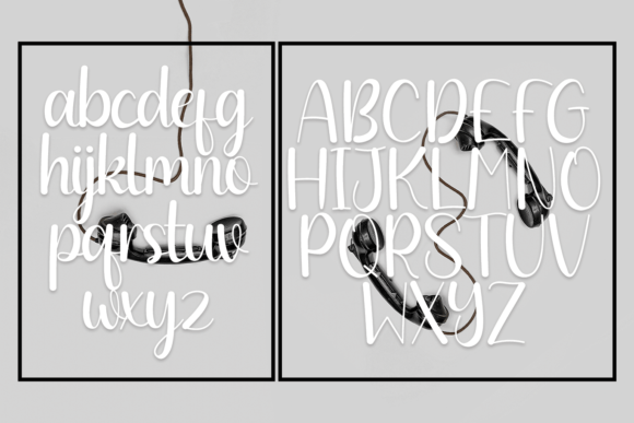 Antique Font Poster 4