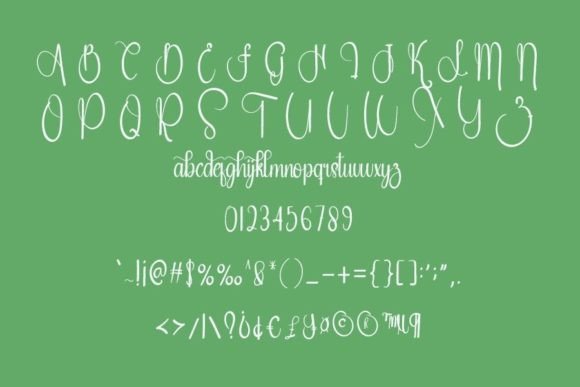 Antique Font Poster 4
