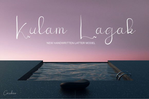 Antuan Batiah Font Poster 5