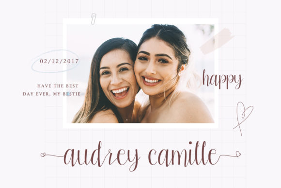Any of Love Font Poster 5