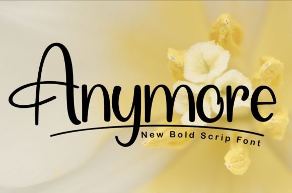 Anymore Font