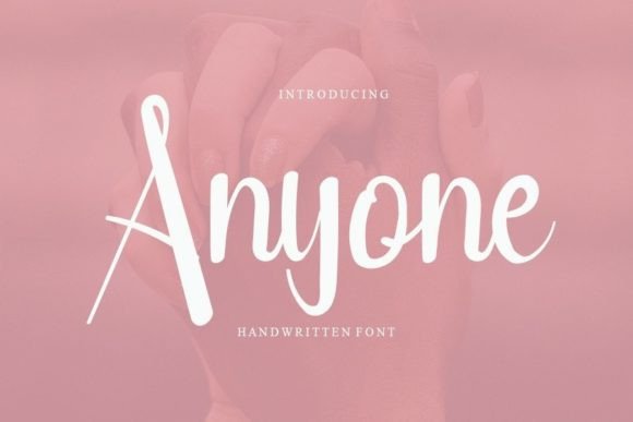 Anyone Font Poster 1