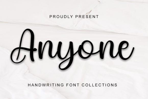 Anyone Font Poster 1