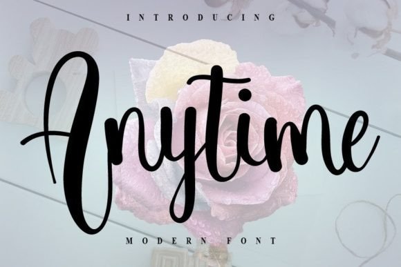Anytime Font