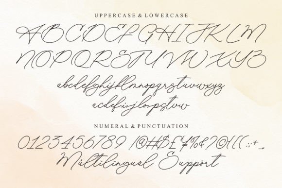 Aomine Font Poster 9