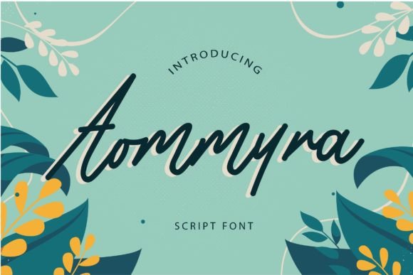 Aommyra Font Poster 1