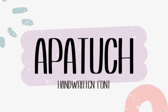 Apatuch Font Poster 1