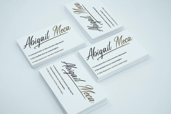 Apology Letter Font Poster 3