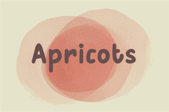 Apricots Font