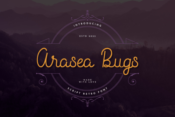 Arasea Bugs Font Poster 1