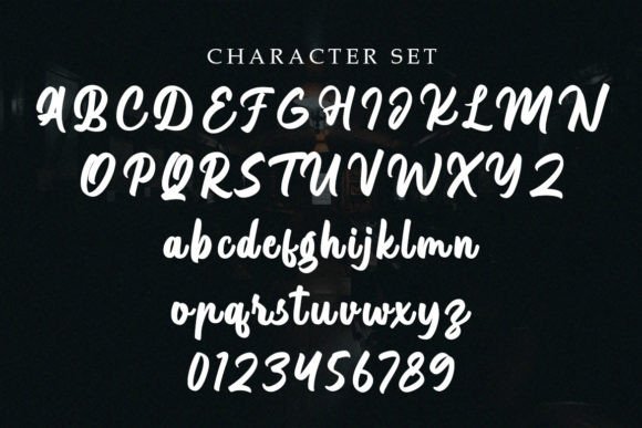 Argent Font Poster 7